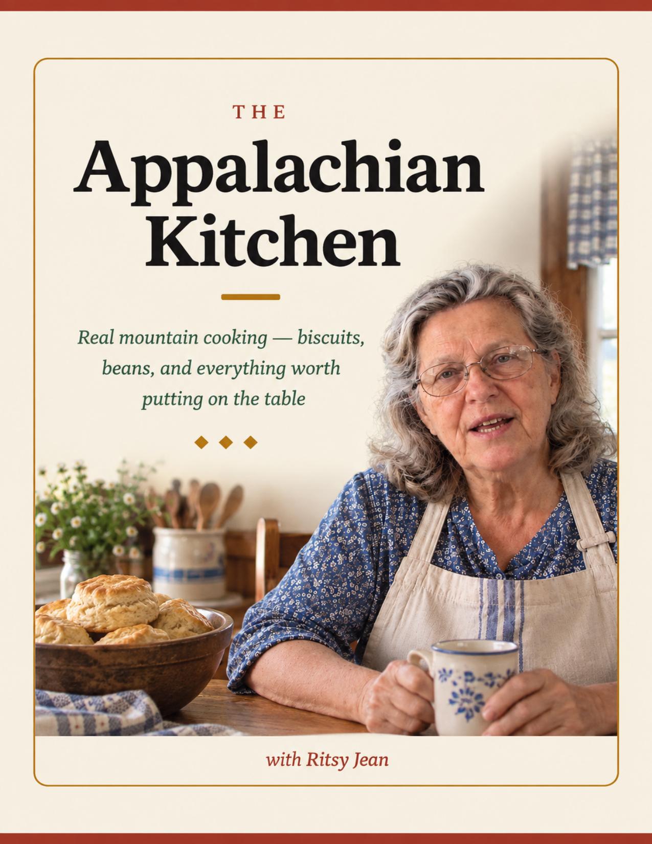 The Appalachian Kitchen with Ritsy Jean — book cover